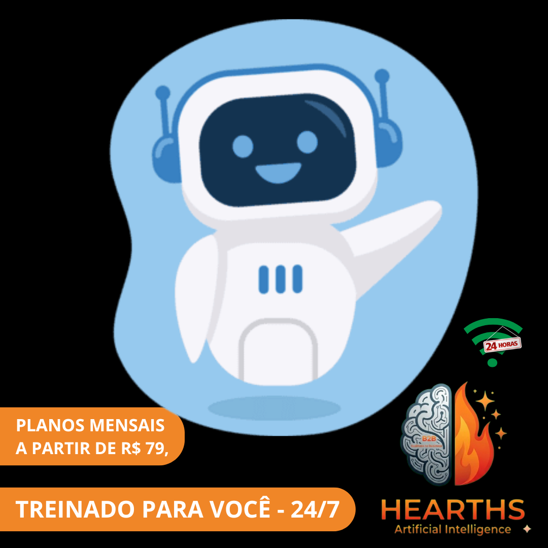 Crie um chatbot personalizado para o seu site, com inteligência artificial.